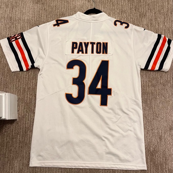 NFL Walter Payton White Jersey with Nike Logo, SIZE M (Men’s) - Picture 2 of 4